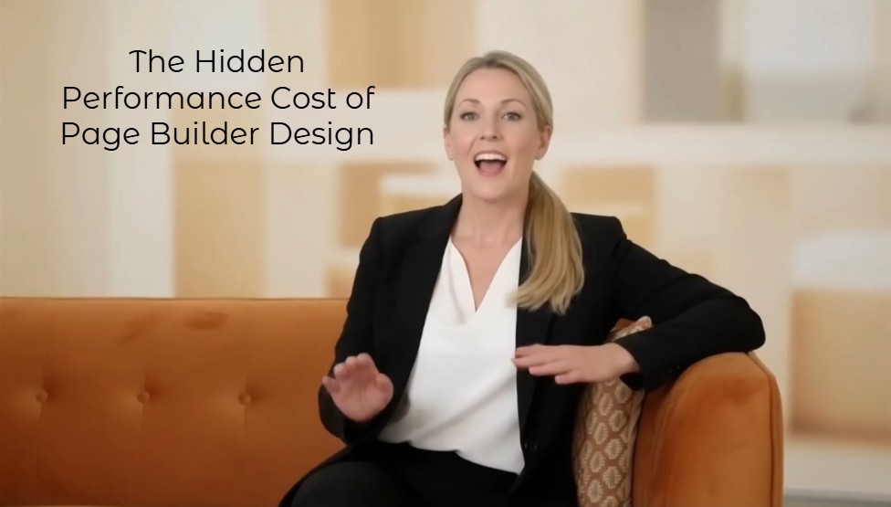 Page builder design causing hidden website performance and SEO issues