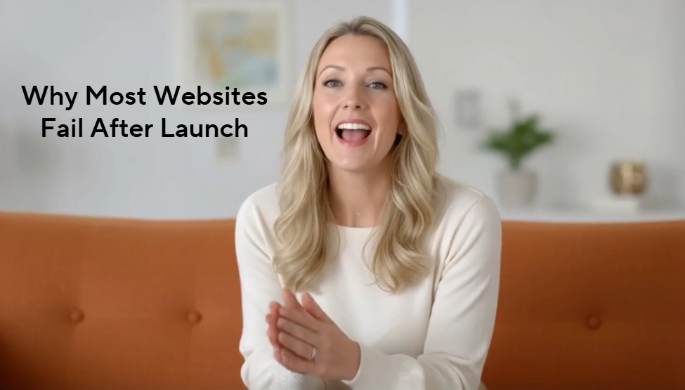 Why most websites fail after launch due to poor structure and planning, not design